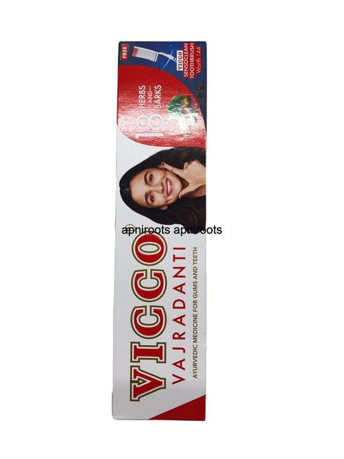 VICCO TOOTHPASTE 200GM - apniroots Grocery